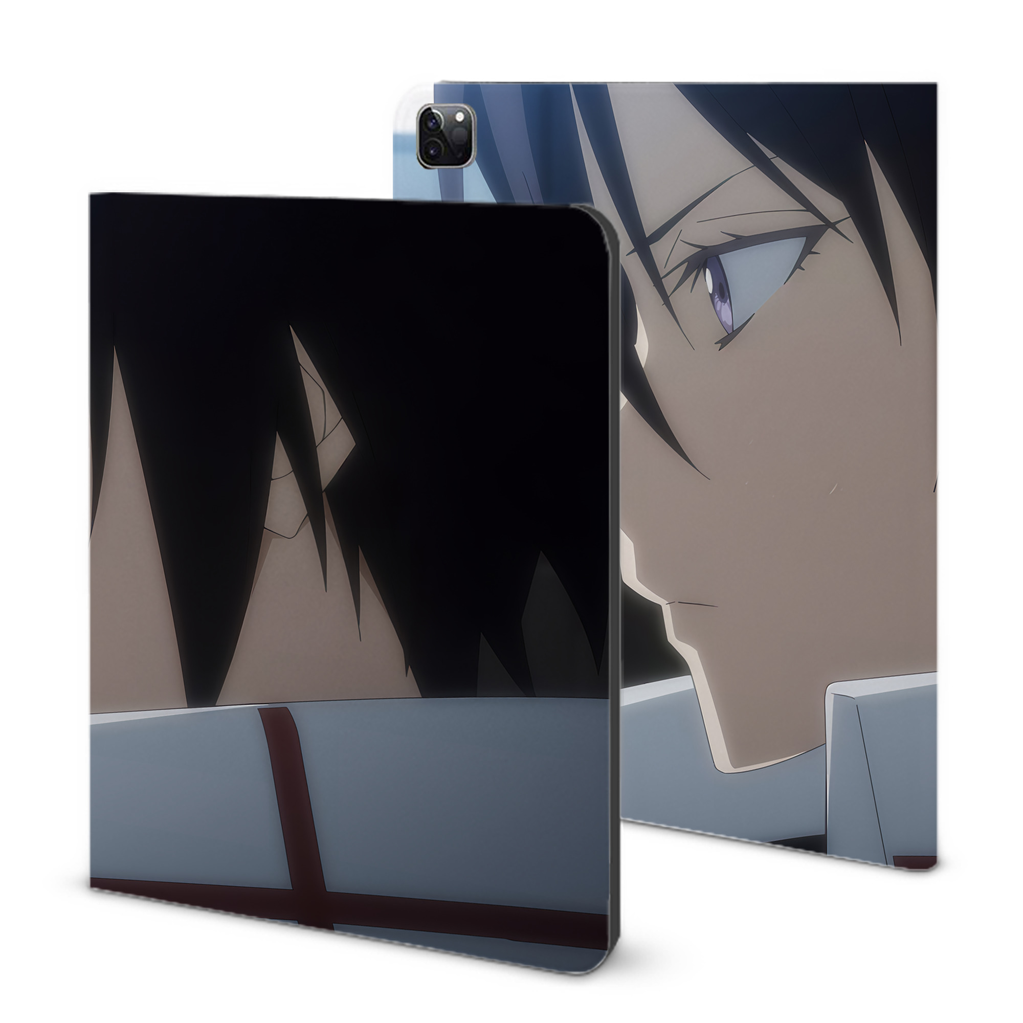（画像用） 転スラ Regarding Reincarnated to Slime IPad ケース ブック型 PUレザー TPU 耐衝撃 軽量 薄型 ペン収納なし 全面保護 IPad 各モデル対応